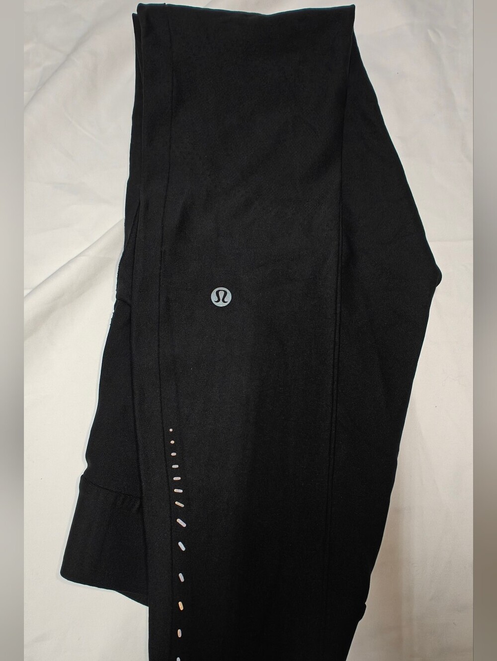 lululemon athletica Black Men's Jogger Pants with Reflective Logo